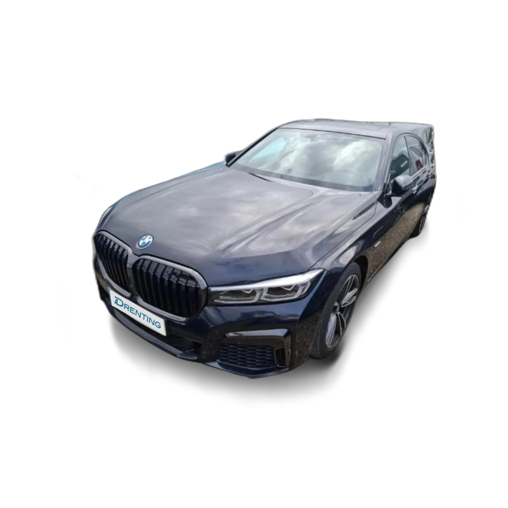 Renting BMW 745 745e Negro