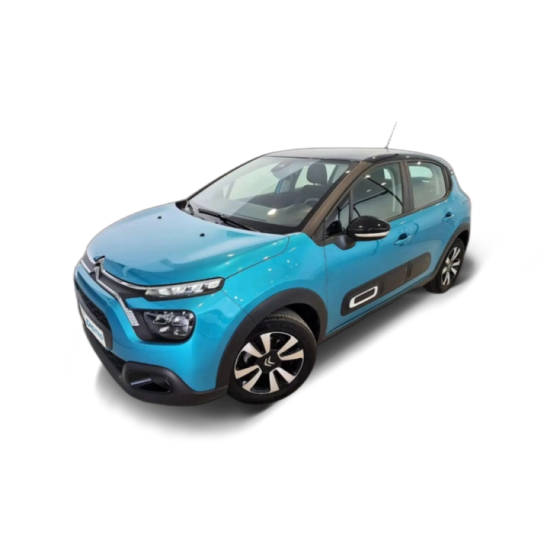 Renting Citroen C3 83 S&amp;S Feel Pack Azul