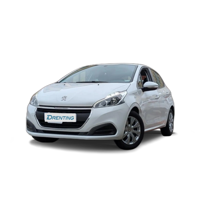 Renting Peugeot 208 Active 1.6 Bluehdi, 100Cv Blanco