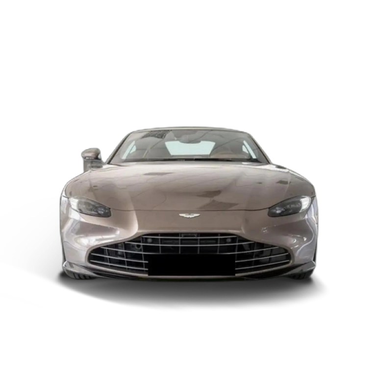 Renting Aston Martin Vantage Marrón