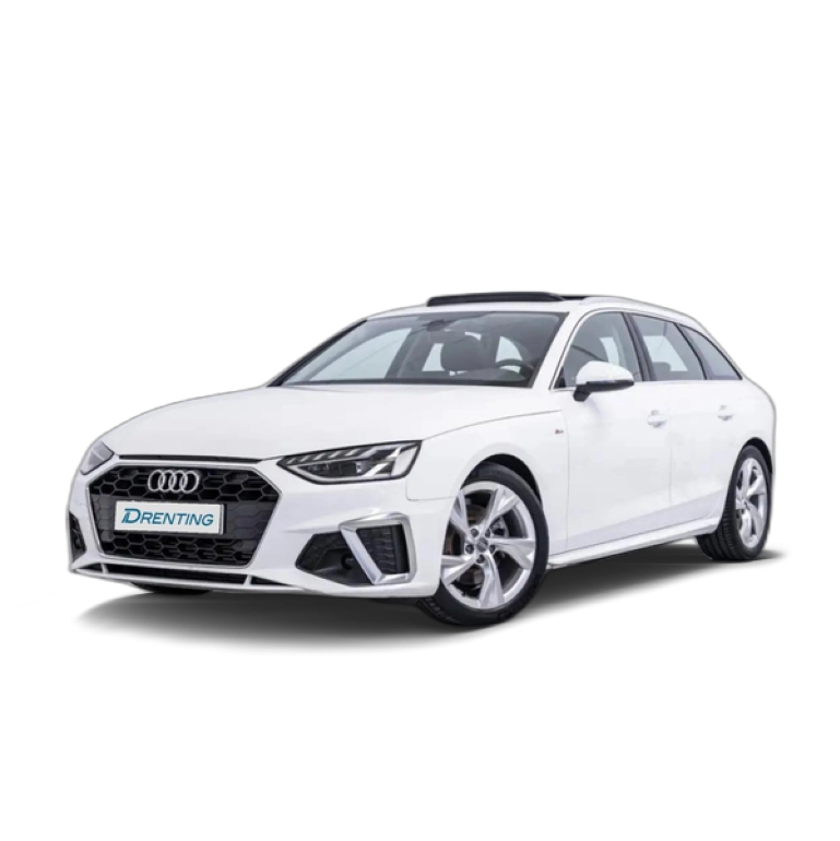 Renting Audi A4 Avant 35 TFSI S line S tronic 110kW Blanco