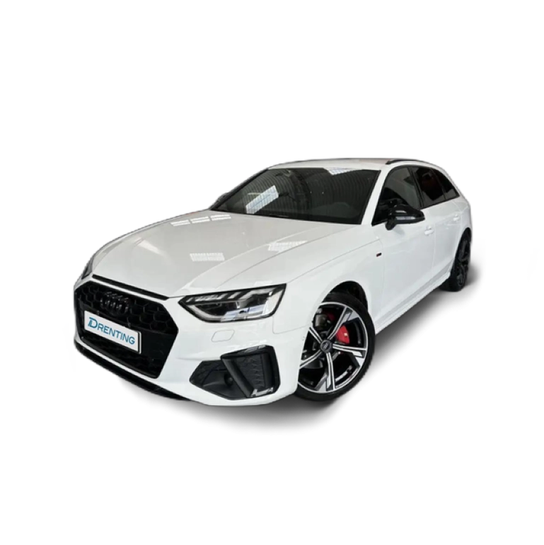 Renting Audi A4 Avant 40 TDI Black line S tronic 150kW Blanco