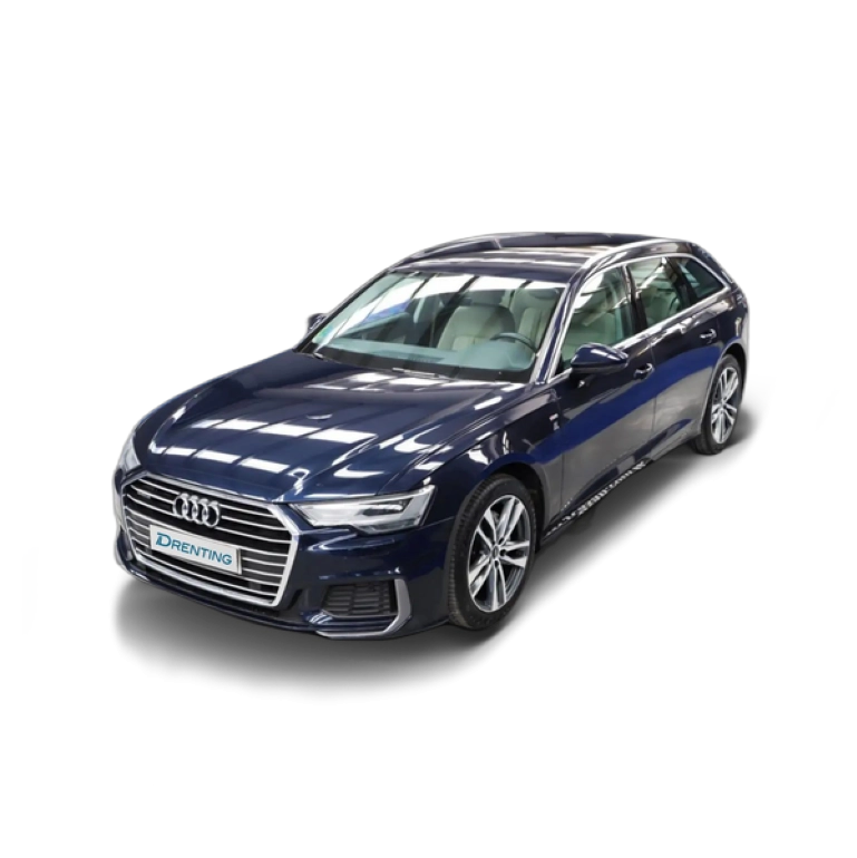 Renting Audi A6 Avant 40 TDI quattro-ultra S tronic Azul