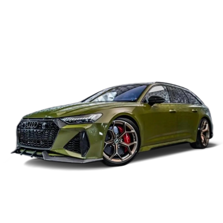 Renting Audi RS6 Avant TFSI quattro 25 years Tiptronic Verde