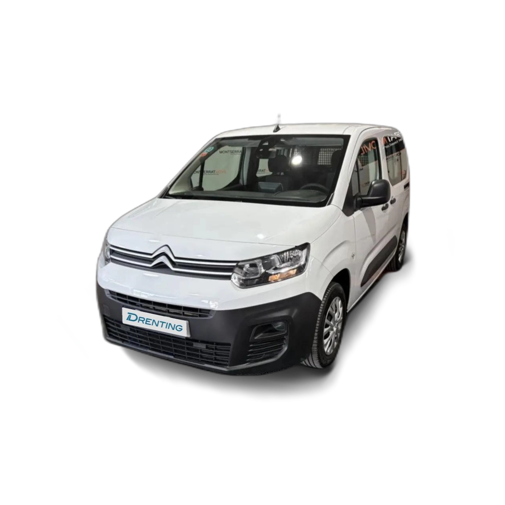Renting Citroen Berlingo Combi BlueHDi S&amp;S Talla M Live Pack Busin Blanco 1