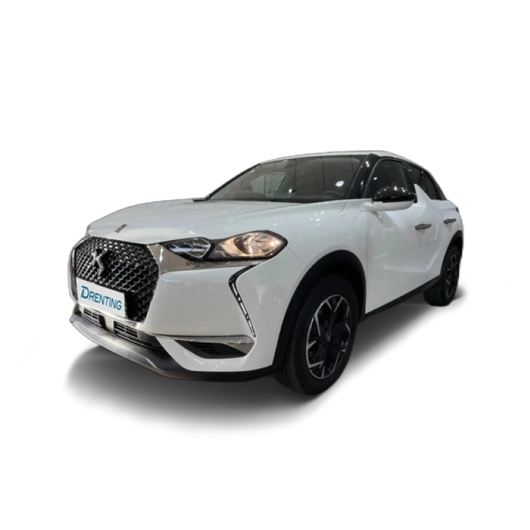 Renting DS Automobiles DS 3 Crossback BlueHDi So Chic 100 Blanco 1 1
