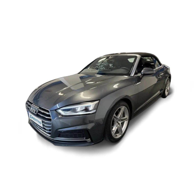 Renting Audi A5 Cabrio 2.0TDI S Line S tronic Gris