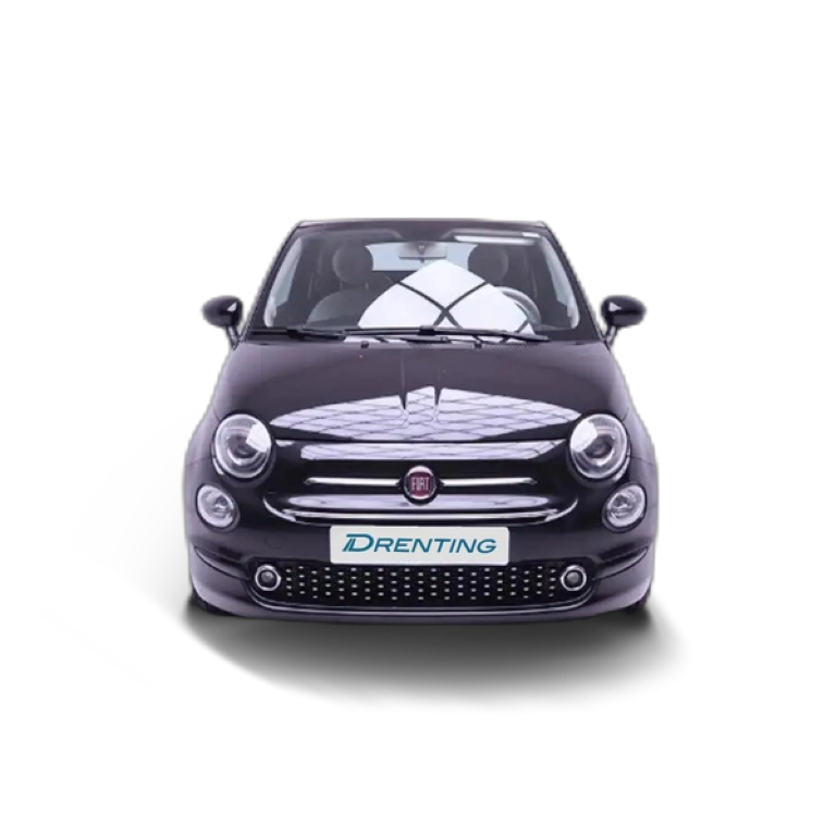 Renting Fiat 500 CABRIO LOUNGE 1.2 69 CV 2P Negro