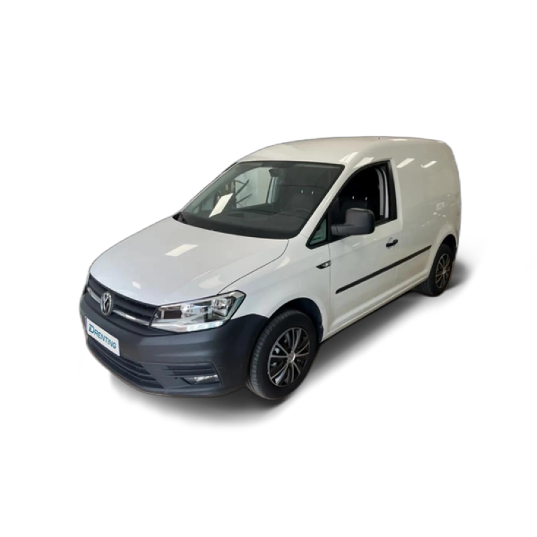 Renting Volkswagen Caddy Furgón 2.0TDI 75kW Blanco 2