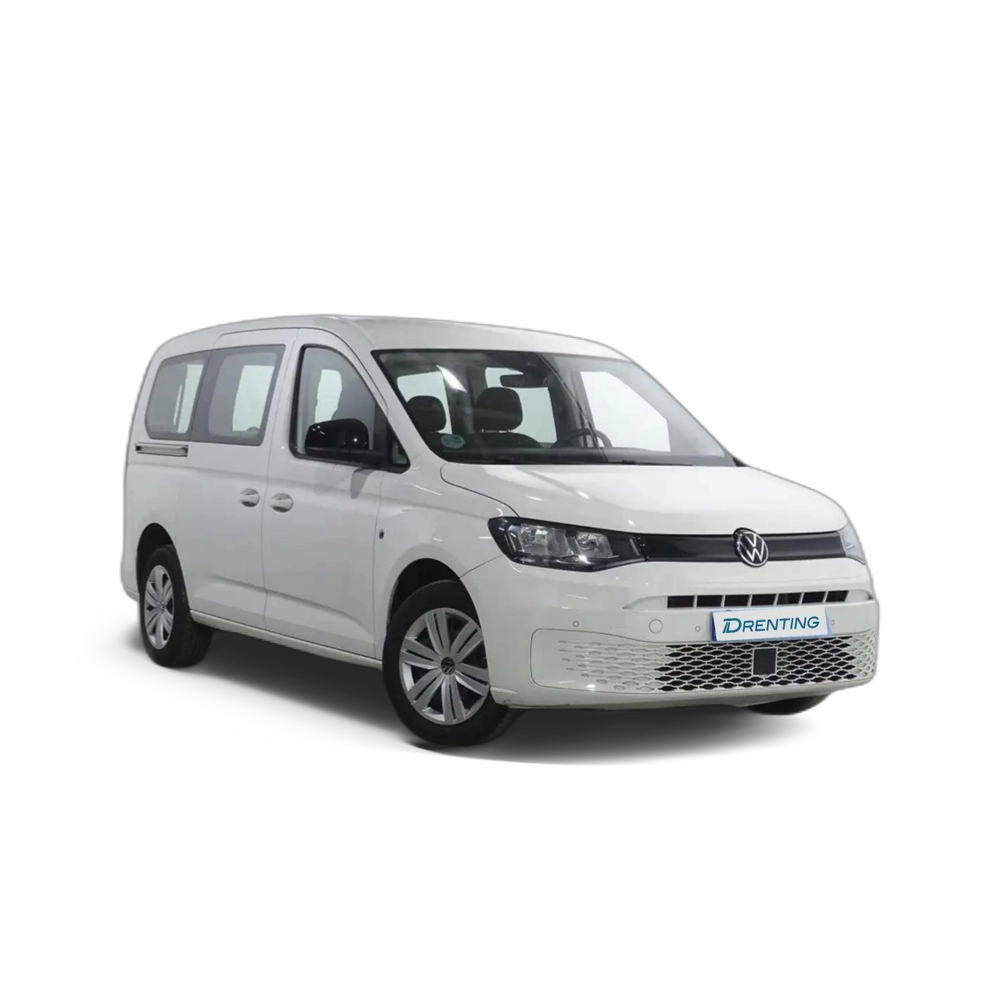 Renting Volkswagen Caddy Furgón Maxi 2.0TDI DSG 90kW Blanco 1