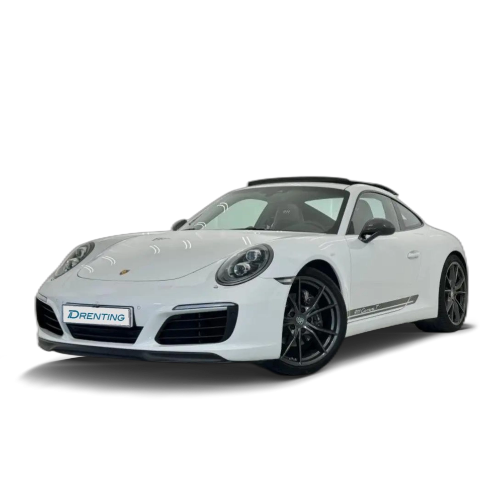 Renting Porsche 991 Carrera T Coupé PDK Blanco