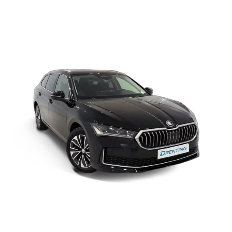 Renting Skoda Superb Combi 2.0TDI Selection DSG 110kW Negro
