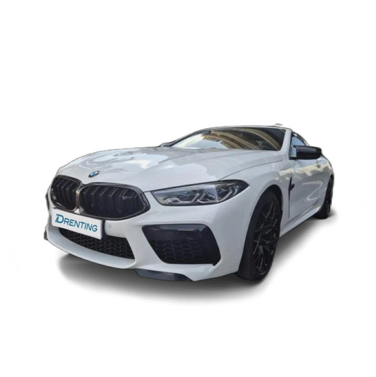Renting BMW M8 Competition Cabrio Blanco