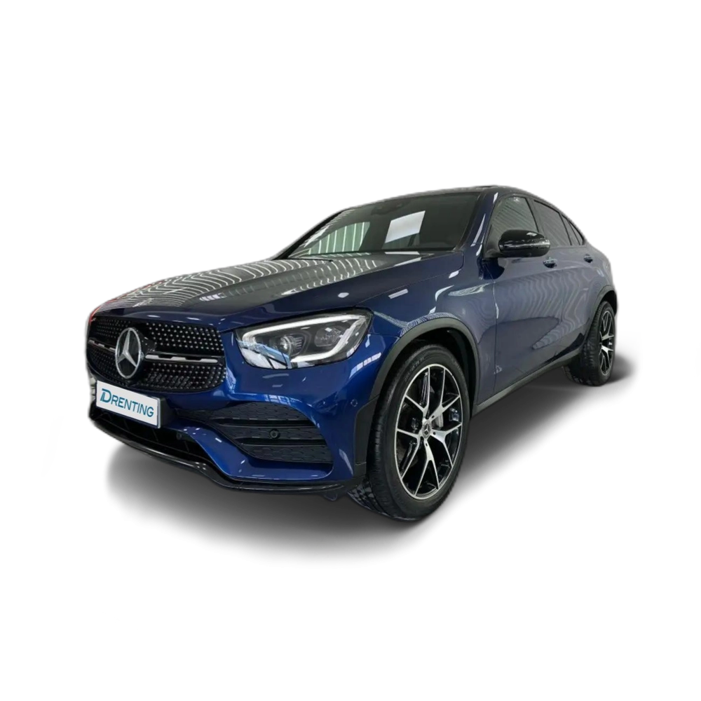 Renting Mercedes-Benz GLC 300 Coupé 300d 4Matic 9G-Tronic Azul
