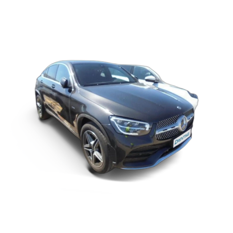 Renting Mercedes-Benz GLC 300 Coupé 300de 4Matic Gris