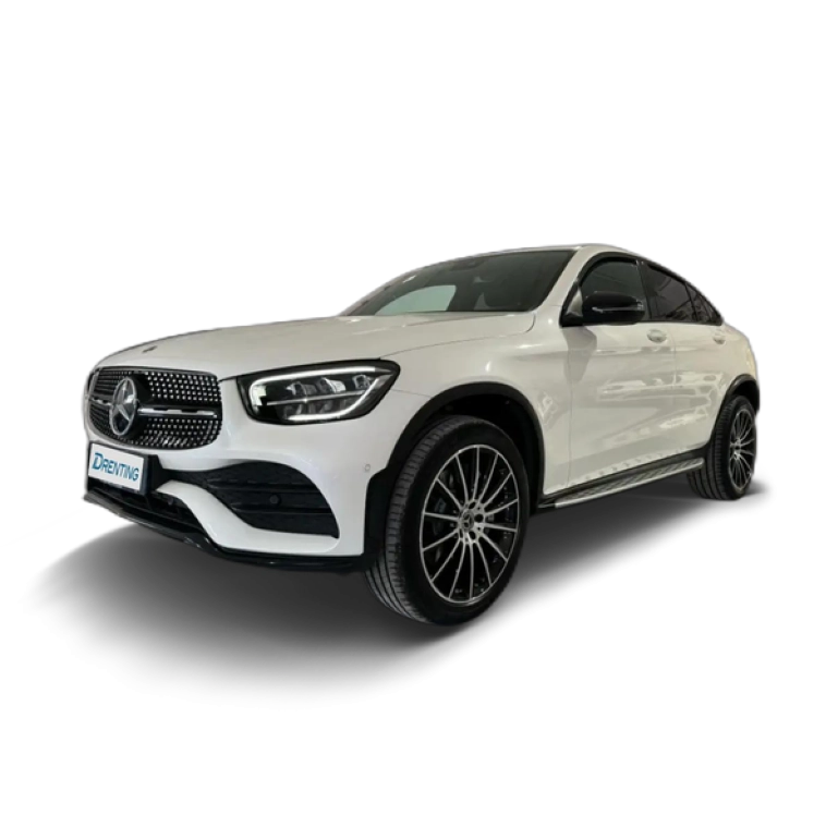 Renting Mercedes-Benz GLC 300 Coupé 300de 4Matic Blanco 1
