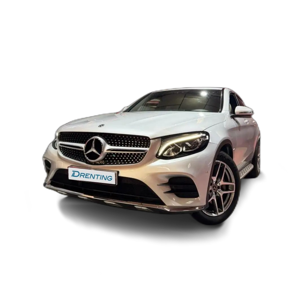 Renting Mercedes-Benz GLC 250 Coupé 4Matic Aut. Plateado
