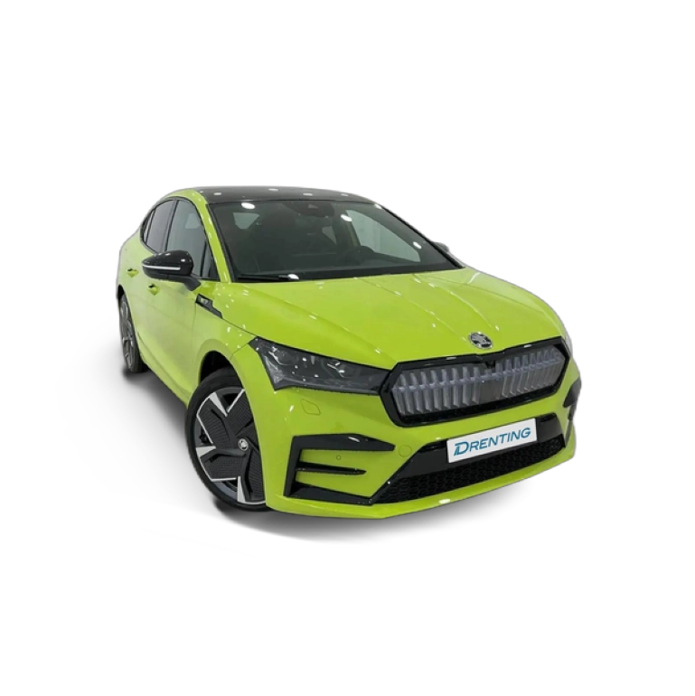 Renting Skoda Enyaq Coupé RS 195kW Verde