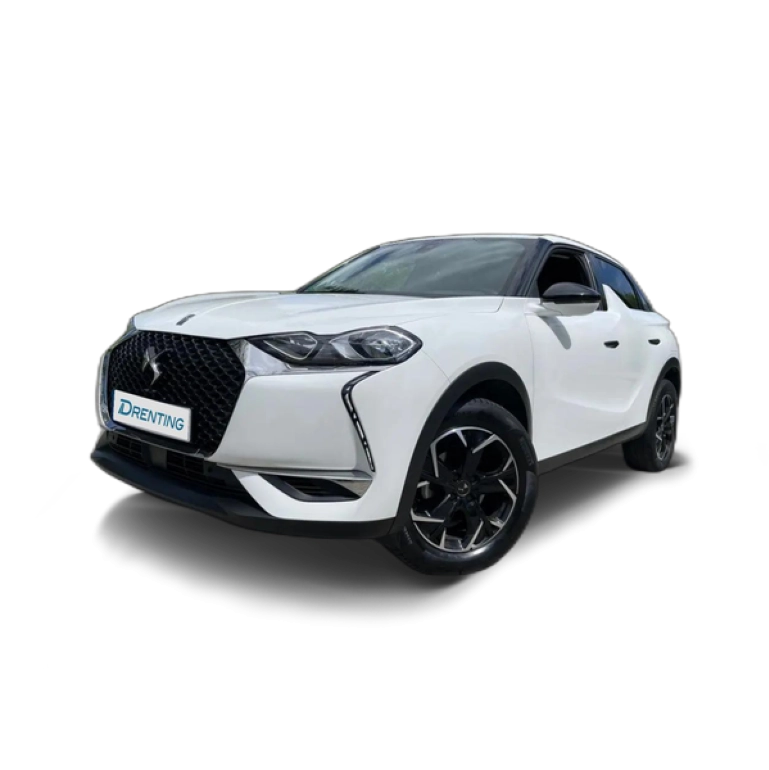 Renting DS Automobiles DS 3 CROSSBACK HDI 100CV Blanco