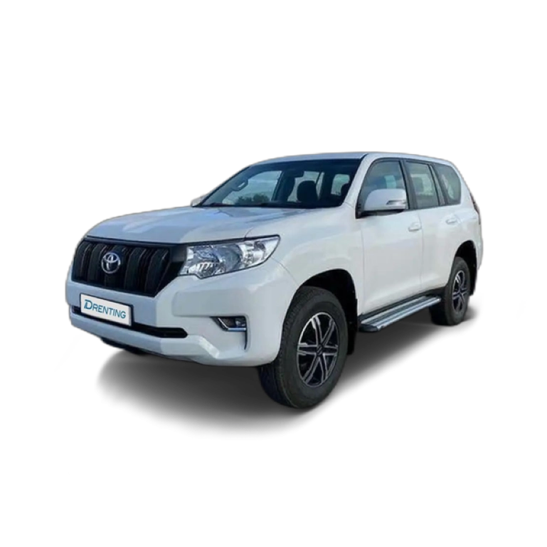Renting Toyota Land Cruiser D-4D GX Blanco 2