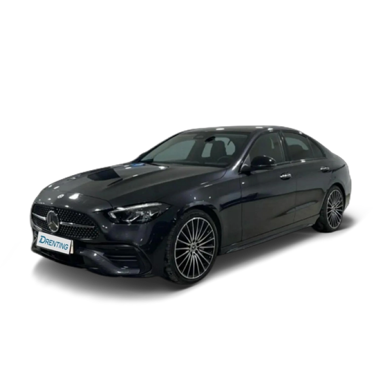 Renting Mercedes-Benz C 200 d amg line (euro 6d) Gris