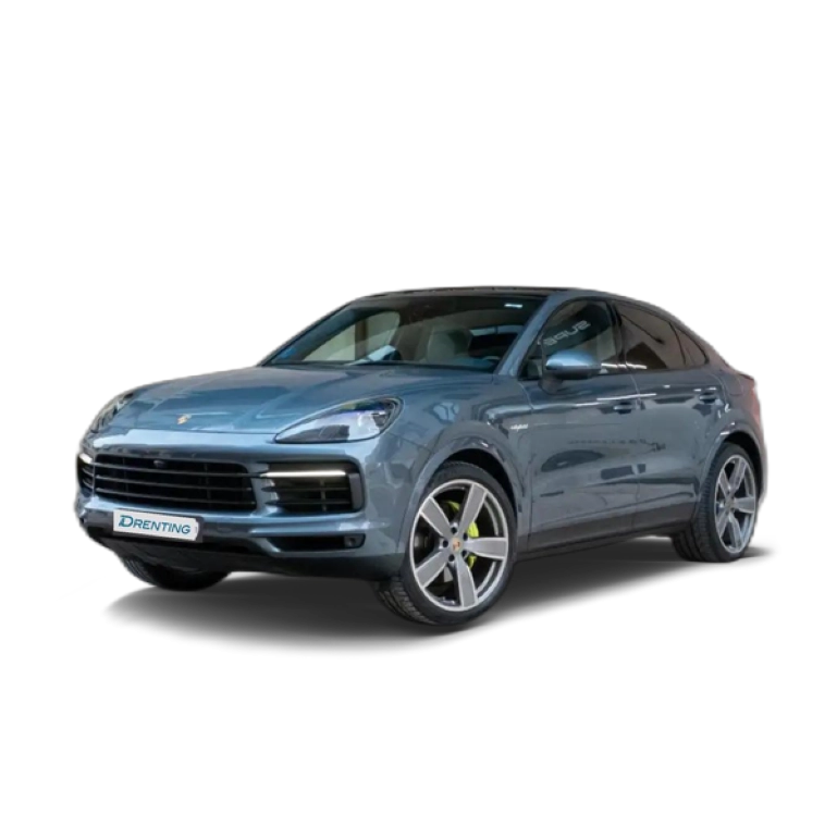 Renting Porsche Cayenne E-Hybrid Coupé Aut. Gris 2