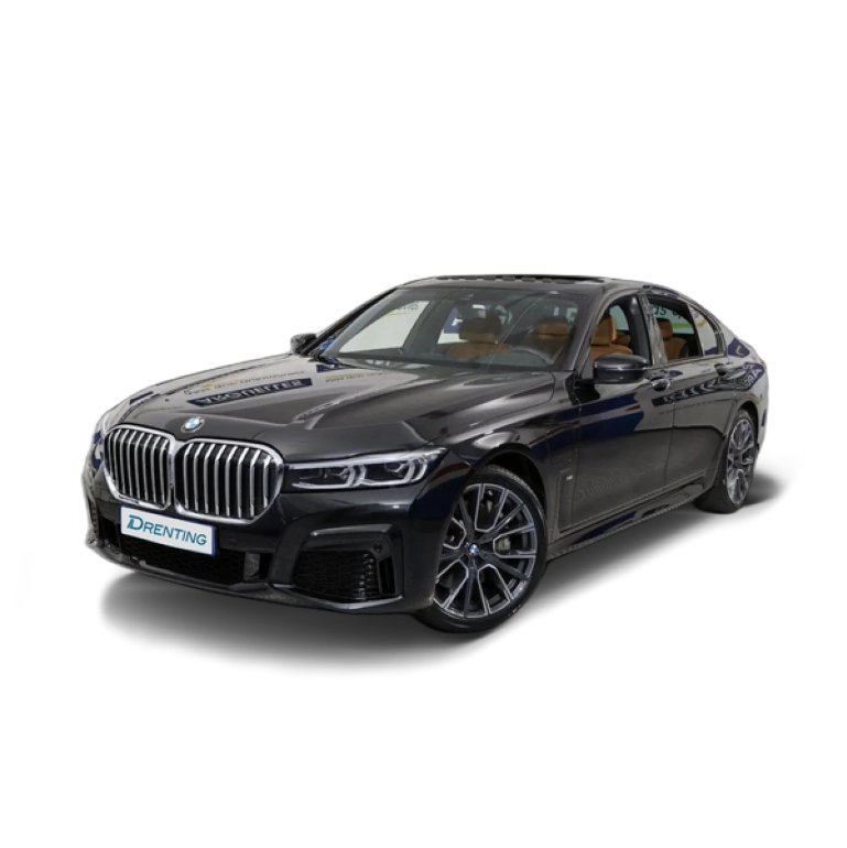 Renting BMW 745 e M Sport 394cv AUT Negro