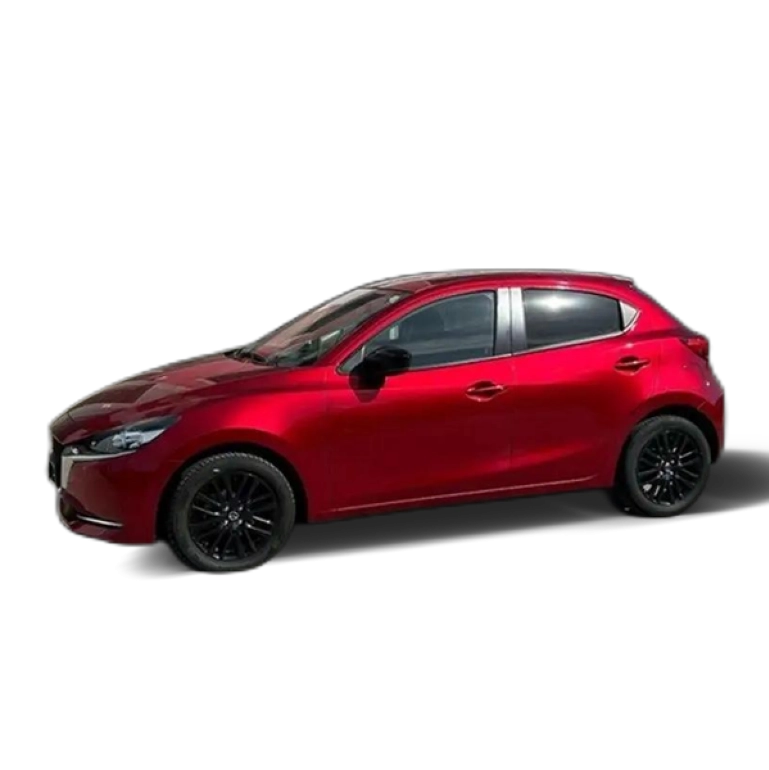 Renting Mazda 2 e-SKYACTIV G 66kW (90CV) Homura Rojo