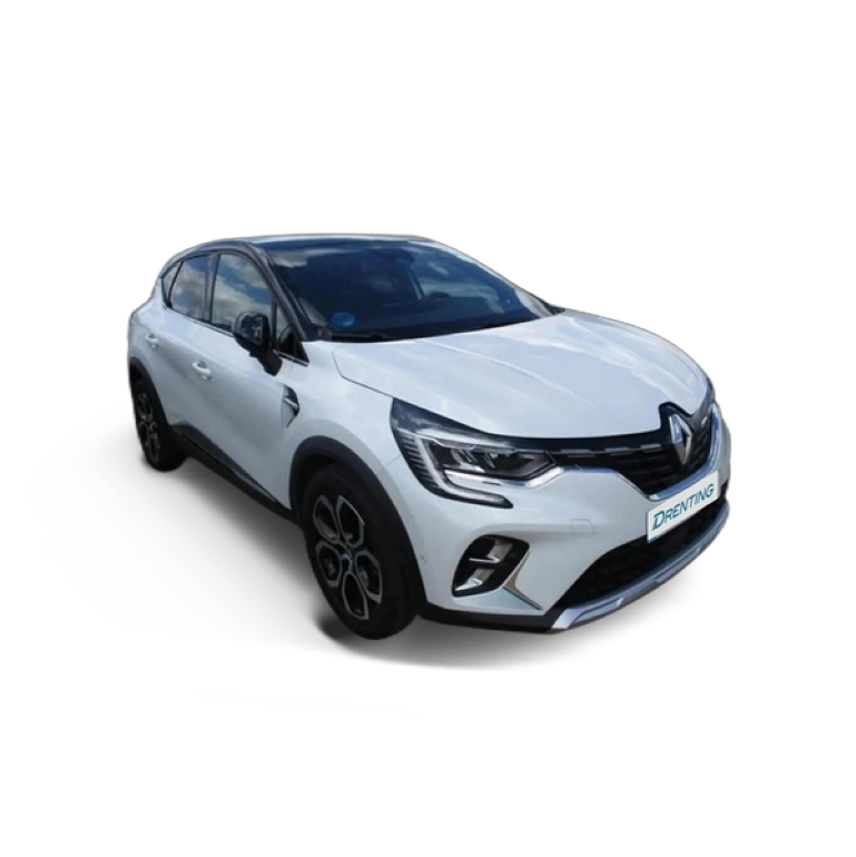 Renting Renault Captur E-TECH Híbrido Enchufable SL 117kW Blanco