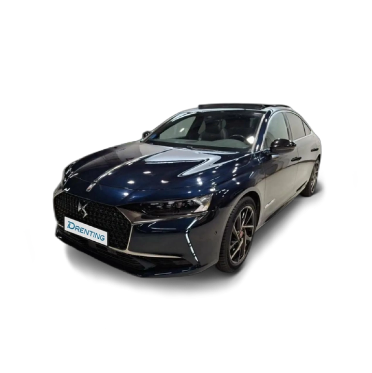 Renting DS Automobiles DS 9 E-TENSE 225 PERFORMANCE LINE + Azul