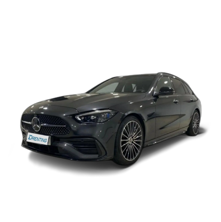 Renting Mercedes-Benz C 220 estate d estate amg line (euro 6d) Gris