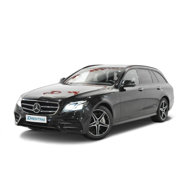 Renting Mercedes-Benz E 300 ESTATE DE 306 CV 4MATIC 9G-TRONIC AMG LINE Negro