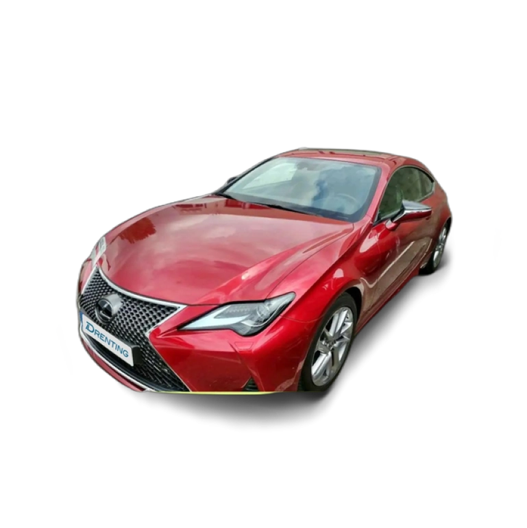 Renting Lexus RC 300h Executive Rojo