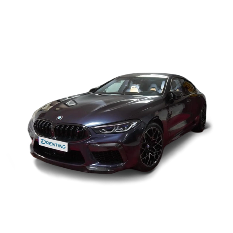 Renting BMW M8 Gran Coupé Competition Azul