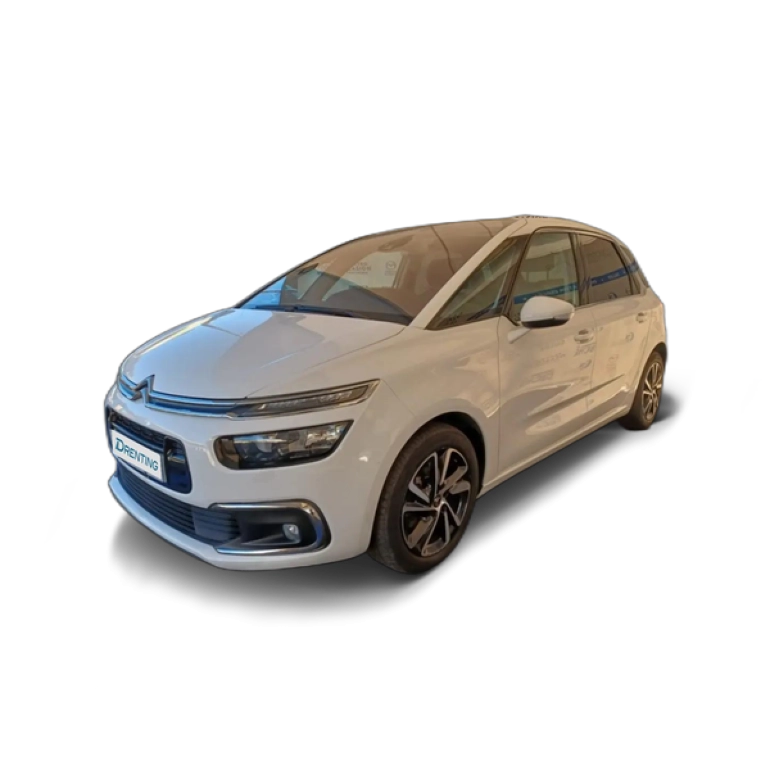 Renting Citroen C4 Grand Spacetourer 1.2 PureTech S&amp;S Feel 130 Blanco 1