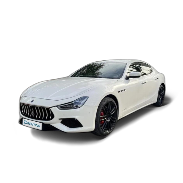 Renting Maserati Ghibli Gransport V6 350 HP RWD Blanco