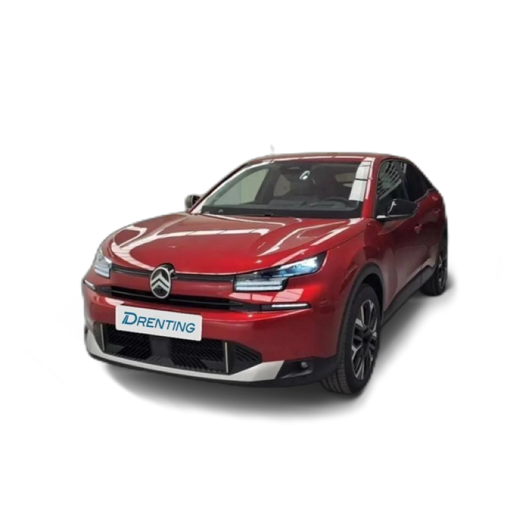 Renting Citroen C4 Hybrid 136 e-DCS6 Max Rojo
