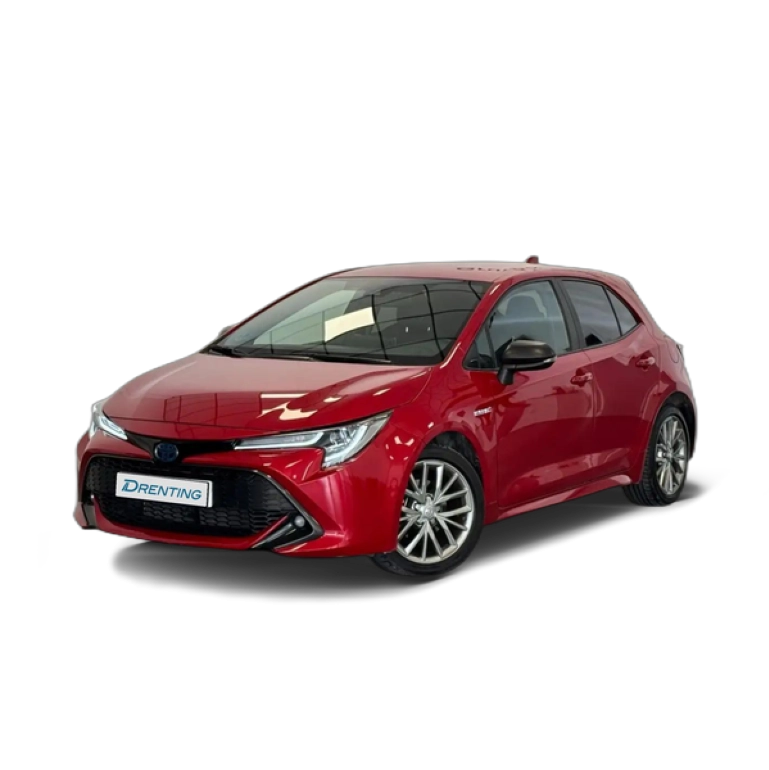 Renting Toyota Corolla HYBRID FEEL Rojo
