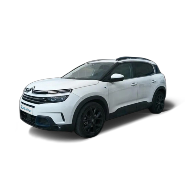 Renting Citroen C5 Aircross Hybrid Shine EAT8 Blanco