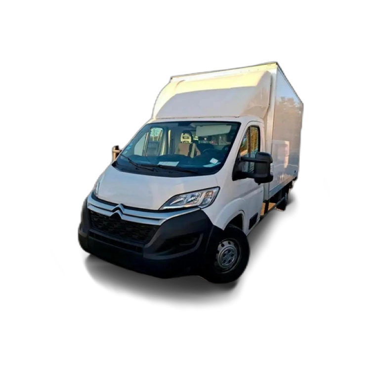 Renting Citroen Jumper CHASIS CABINA CARROZADA PAQUETERA 2.2 BLUEH Blanco