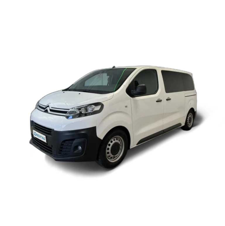 Renting Citroen Jumpy DCb. Abatible BlueHDI Talla M S&amp;S 120 Blanco