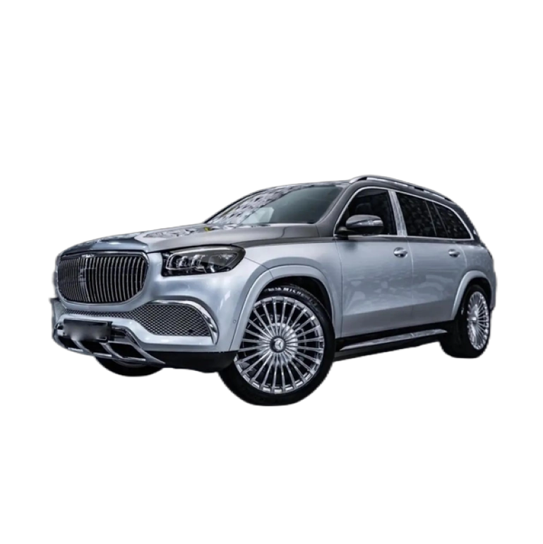 Renting Mercedes-Benz GLS 600 Mercedes-Maybach 4MATIC Plateado