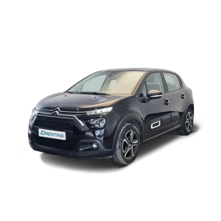 Renting Citroen C3 Origin 1.5BlueHDi S&amp;S Plus 100 Negro
