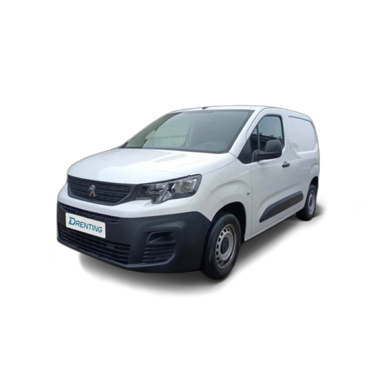 Renting Peugeot Partner 1.5BlueHDI Pro Standard 600kg 75 Blanco