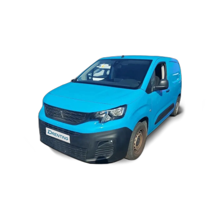 Renting Peugeot Partner 1.6BlueHDI Premium Standard 600kg 75 Azul
