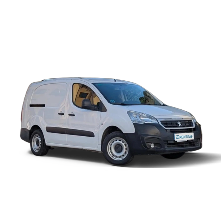 Renting Peugeot Partner 1.6BlueHDI S&amp;S Premium Long 1000kg 100 Blanco 1