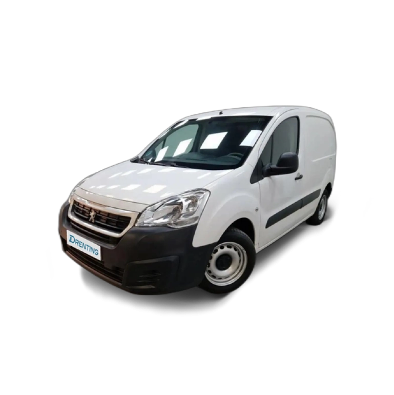 Renting Peugeot Partner PREMIUM STANDARD 1000KG BLUEHDI 73KW Blanco