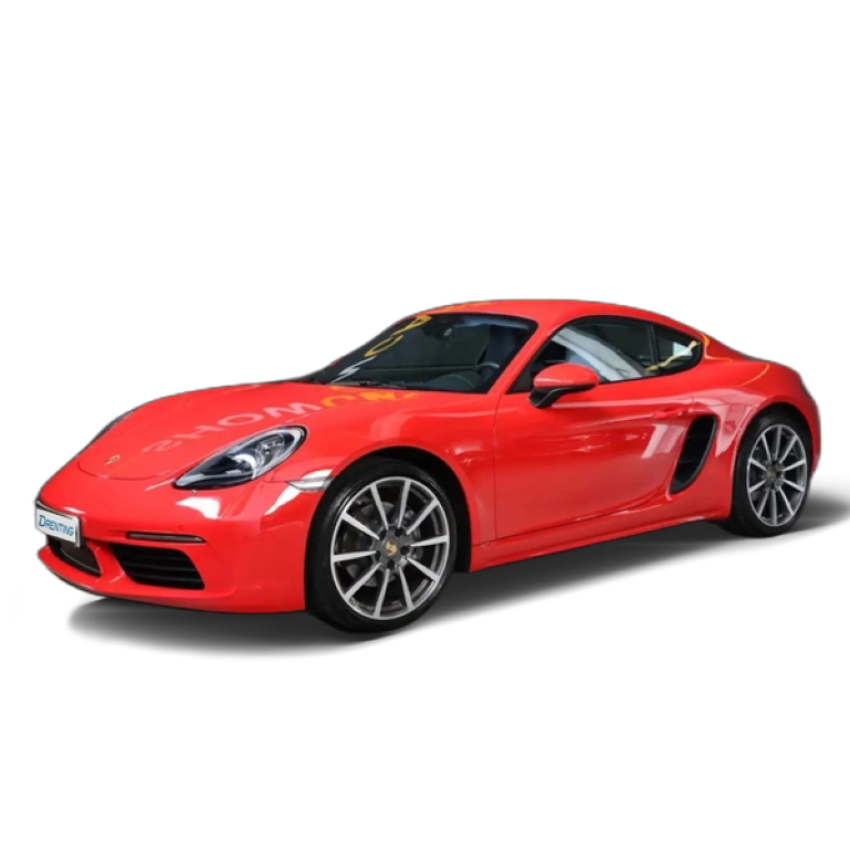 Renting Porsche Cayman PDK Rojo