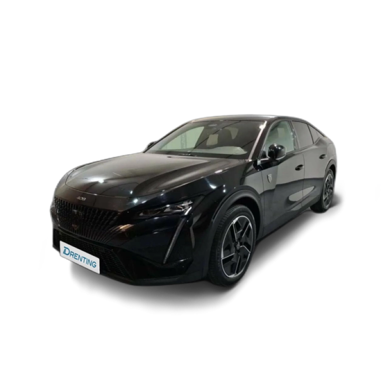 Renting Peugeot 408 PHEV 225 e-EAT8 GT Negro 1