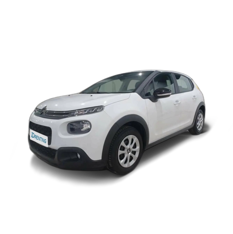 Renting Citroen C3 PureTech 60KW (83CV) Feel Blanco 3
